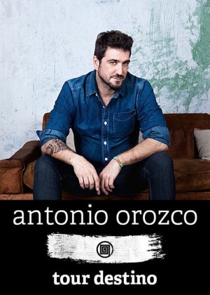 Cartel en baja resolución del Concierto de Antonio Orozco en Teruel